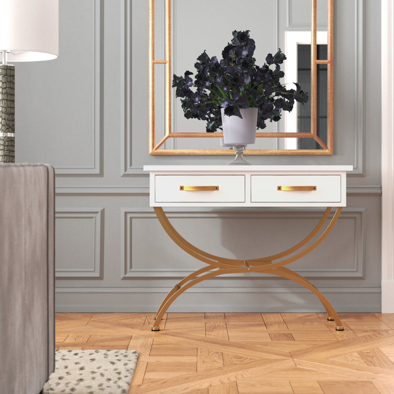 15 The Cool & Best Gold Entryway Tables In 2024